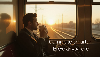 BrewMate 3-in-1 Portable Espresso Maker, Capsules & Ground Coffee